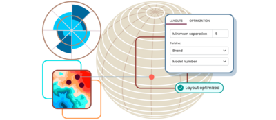 Graphic showing wind energy analysis